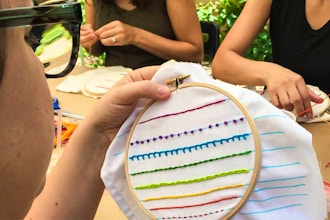 Embroidery Basics: Making a Sampler